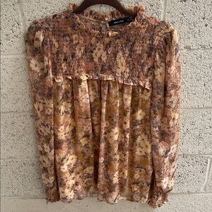 Doe & Rae Multicolor Floral Blouse